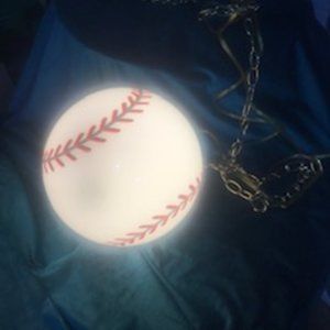 Baseball Swag Lamp